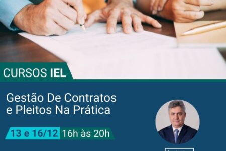 Curso de Gestão de Contratos e Pleitos na Prática