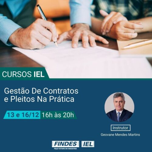 Curso de Gestão de Contratos e Pleitos na Prática