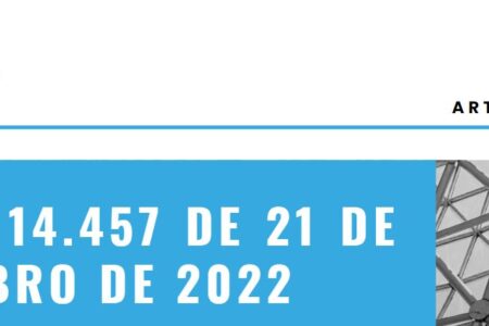 Lei nº 14.457 de 21 de setembro de 2022