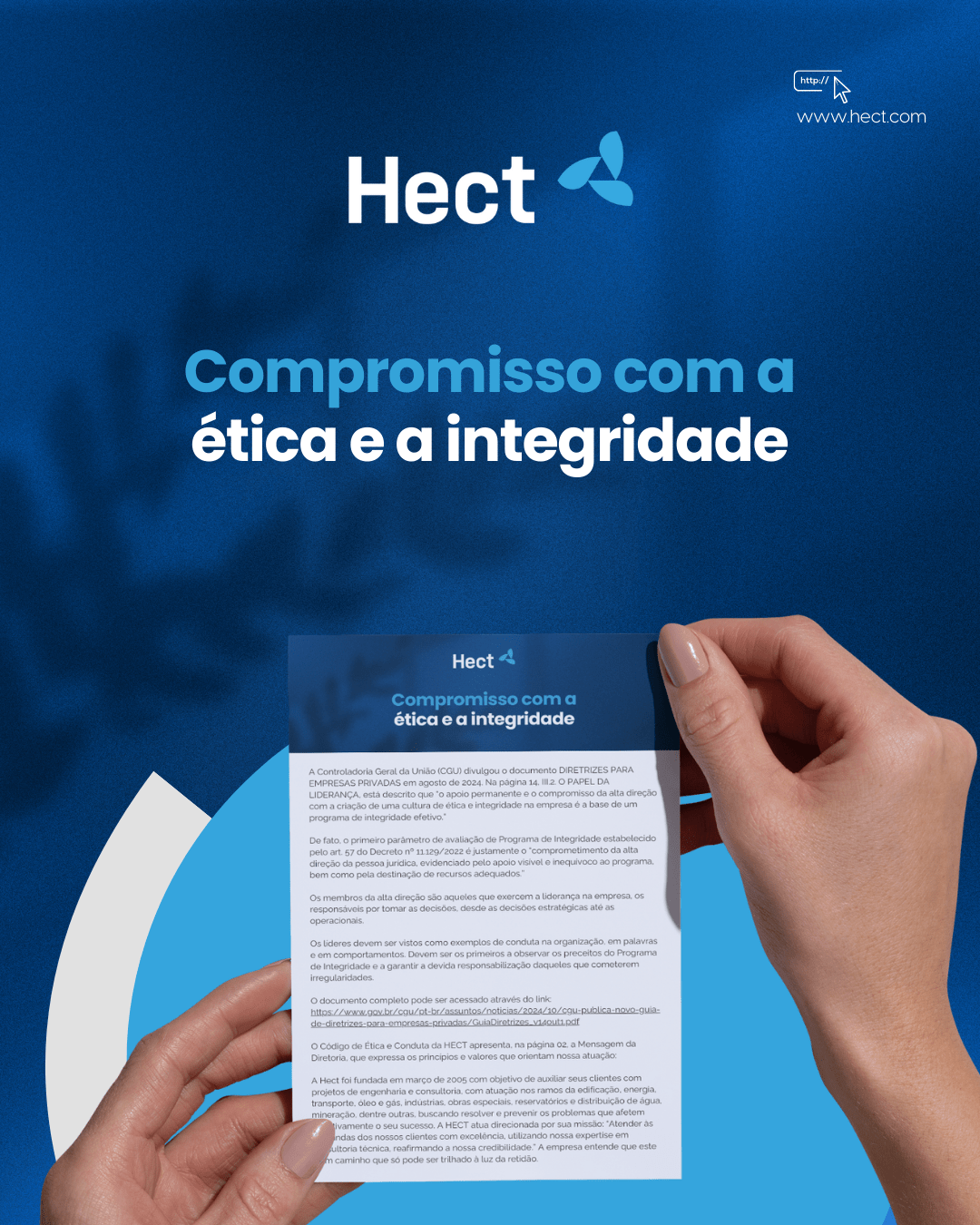 Compromisso com a ética e a integridade - Hect